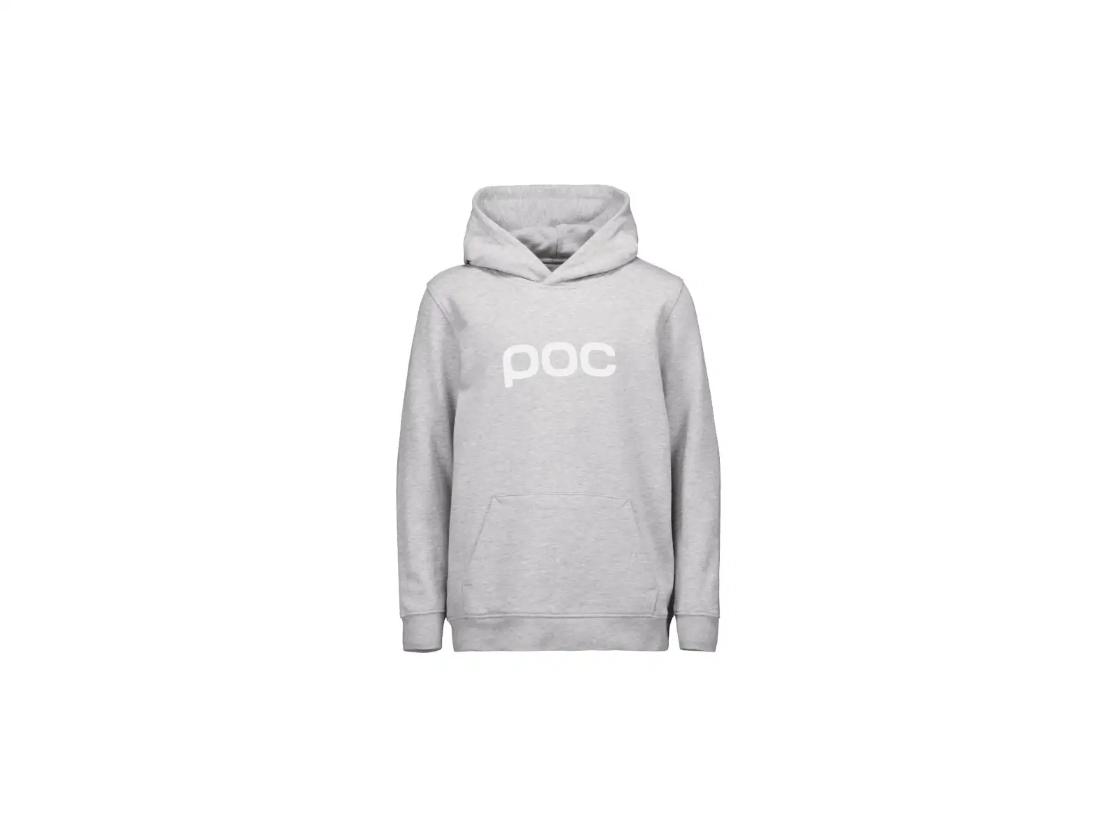 POC Hood Jr detská mikina s kapucňou Grey Melange/Hydrogen White
