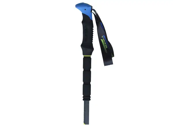 Viking Carbo lite Trekingové palice Black/Lime/Blue