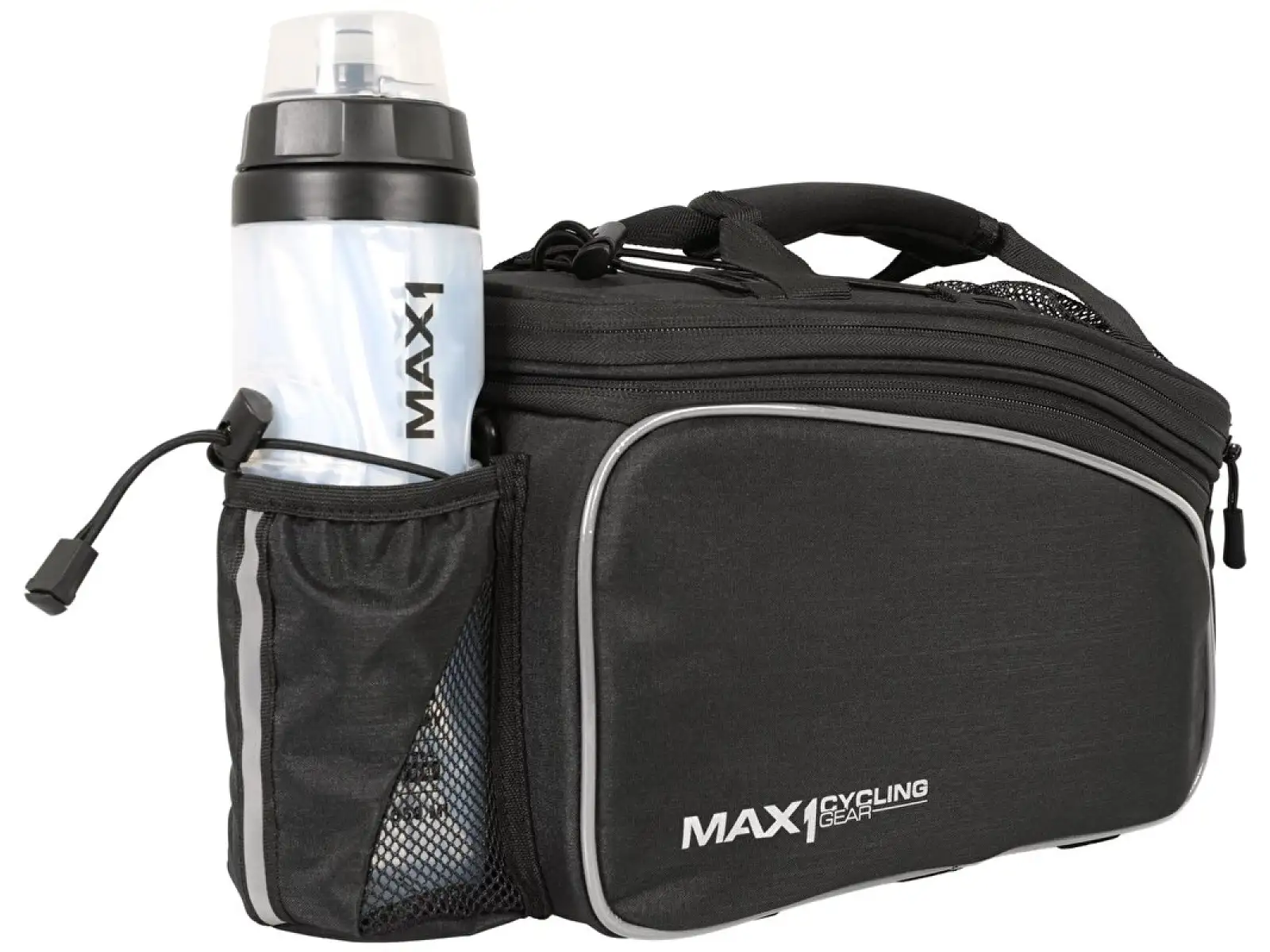 Max1 Rackbag L MIK brašňa na nosič 9,6 l čierna