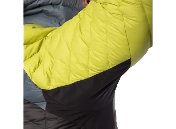 Dynafit Radical RDS Down Hooded pánska bunda Golden lime/0720/0910
