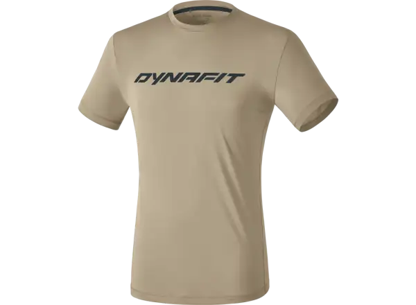 Dynafit Traverse 2 Pánske funkčné tričko s krátkym rukávom Rock Khaki