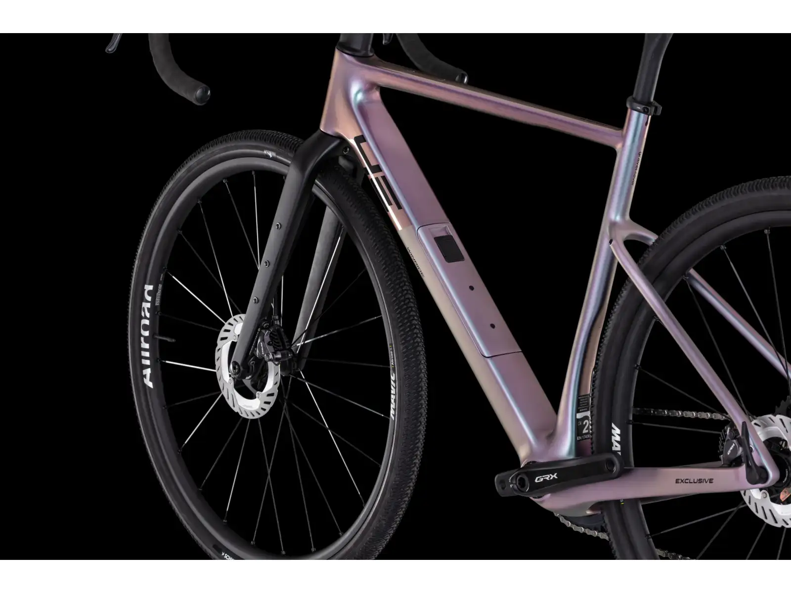 4Ever Winride GRX gravel bicykel Titan Rainbow