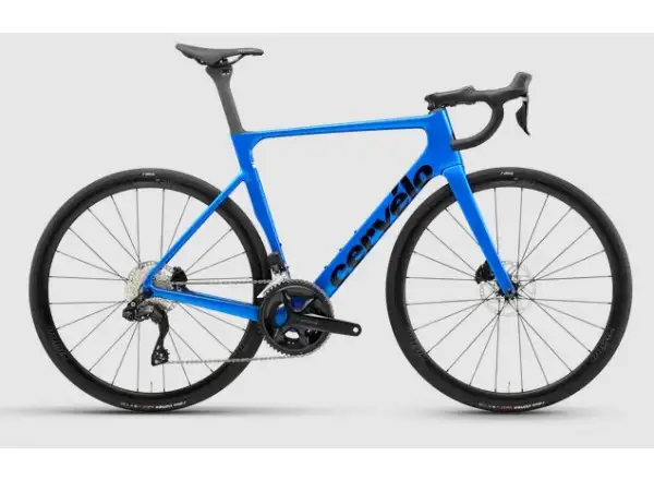 Cervélo Soloist 105 Di2 cestný bicykel Azure