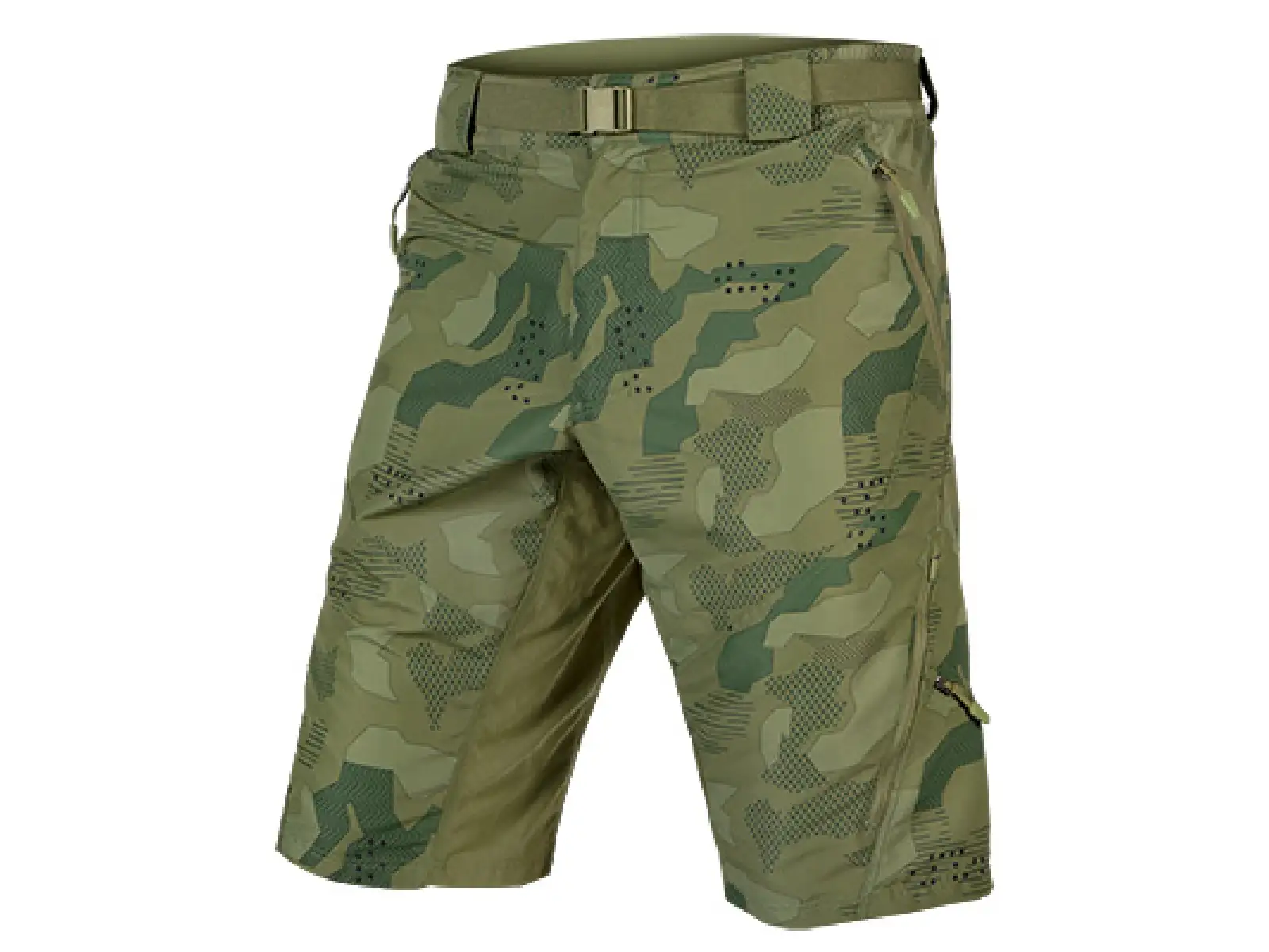 Pánske šortky Endura Hummvee II Olive Camo