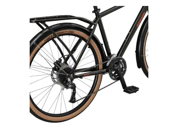 Trekingový bicykel Mongoose Rogue BLK