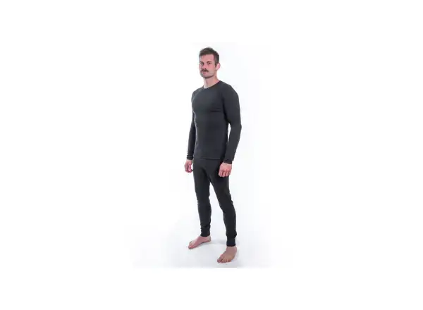 Senzor Merino Bold pánske nohavice Anthracite Gray
