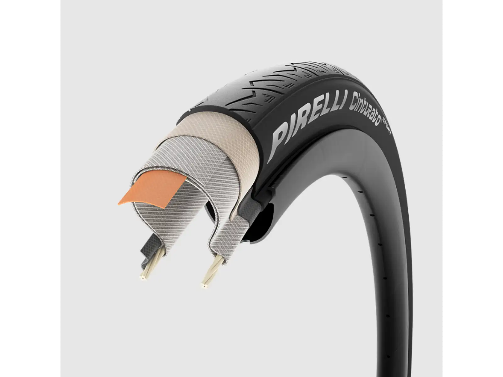 Cestný plášť Pirelli Cinturato Sport kevlar čierny