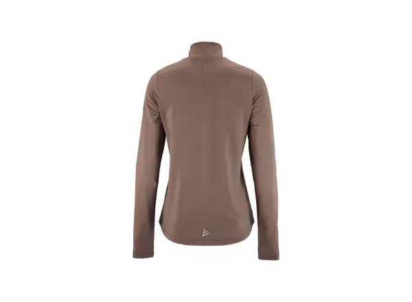 CRAFT Gain Thermal Midlayer 2 dámska mikina hnedá