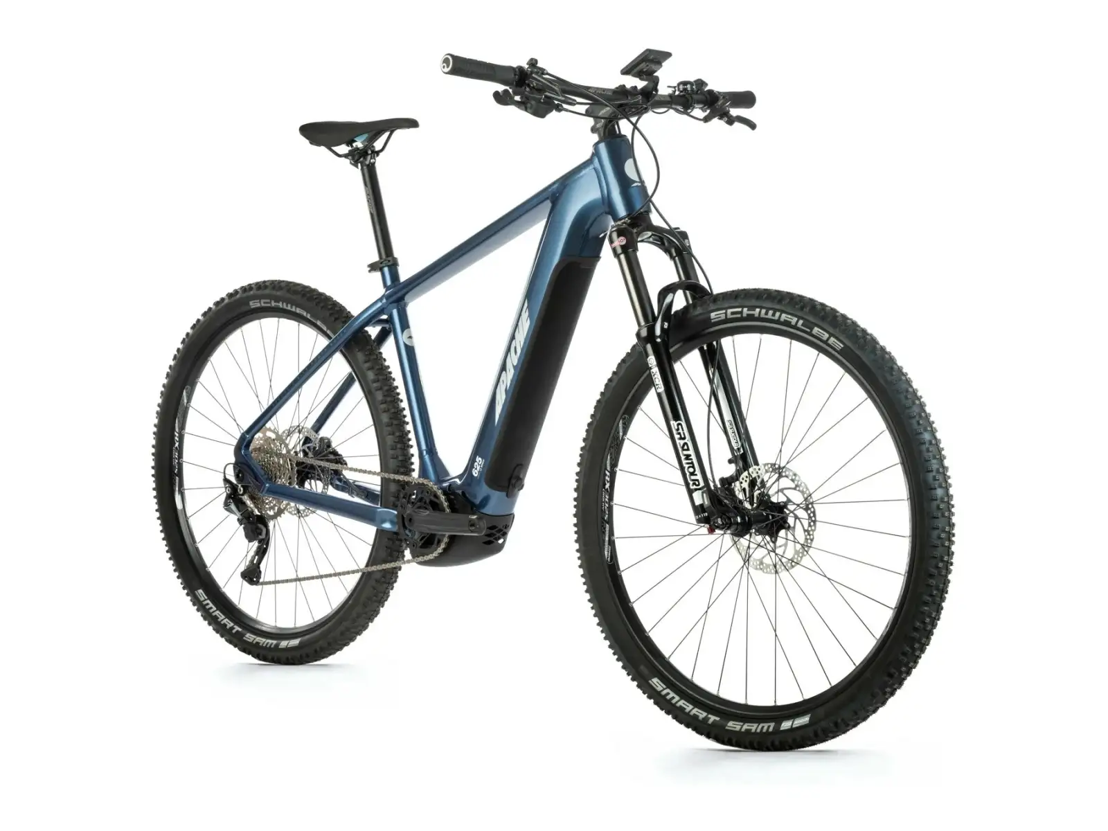 Apache Hupahu 5 Bosch 875 Wh horský elektrobicykel petrolejová