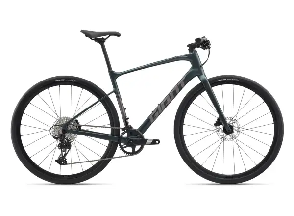 Giant FastRoad AR Advanced 1 cestný bicykel Asphalt Green