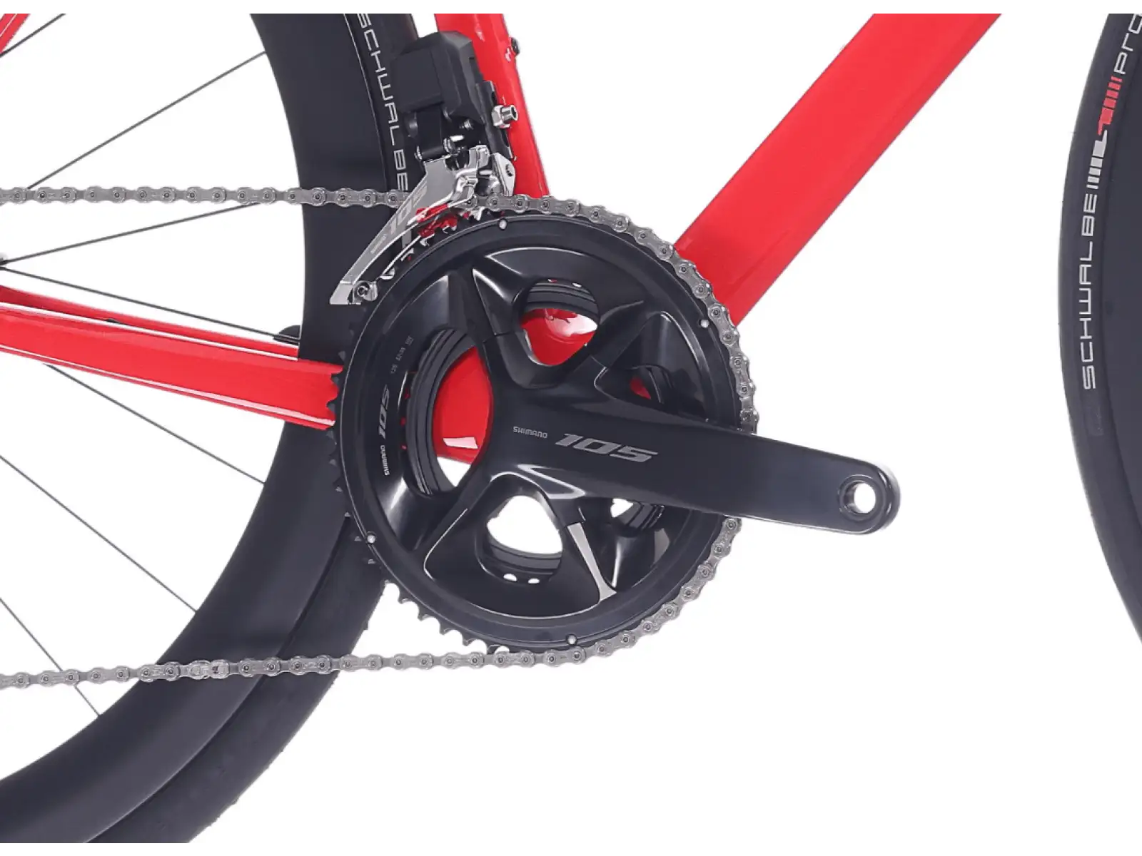Superior RR 9.6 cestný bicykel Gloss Red / White