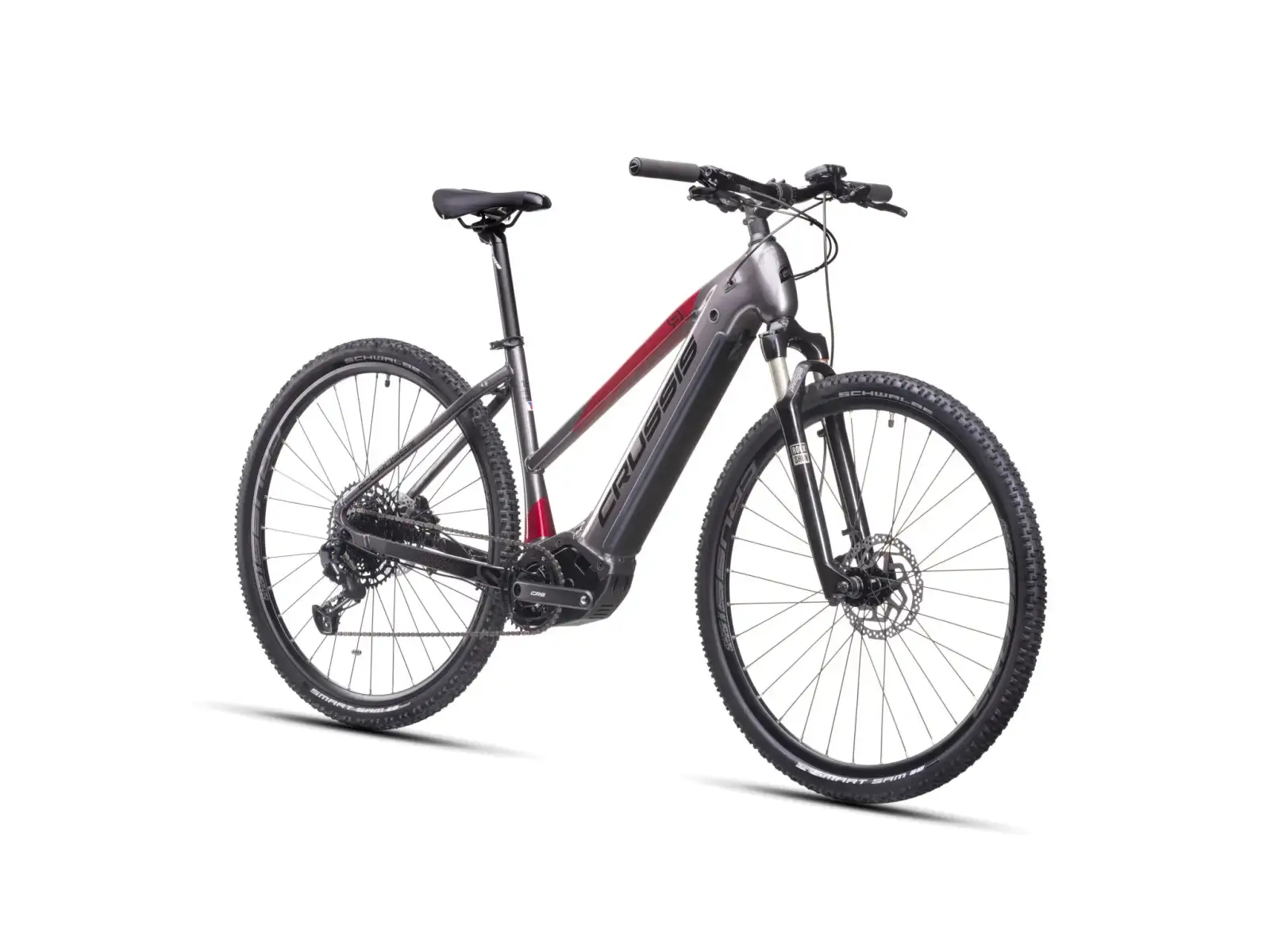 Crussis e-Cross low 9.10-M (720 Wh) krosový elektrobicykel