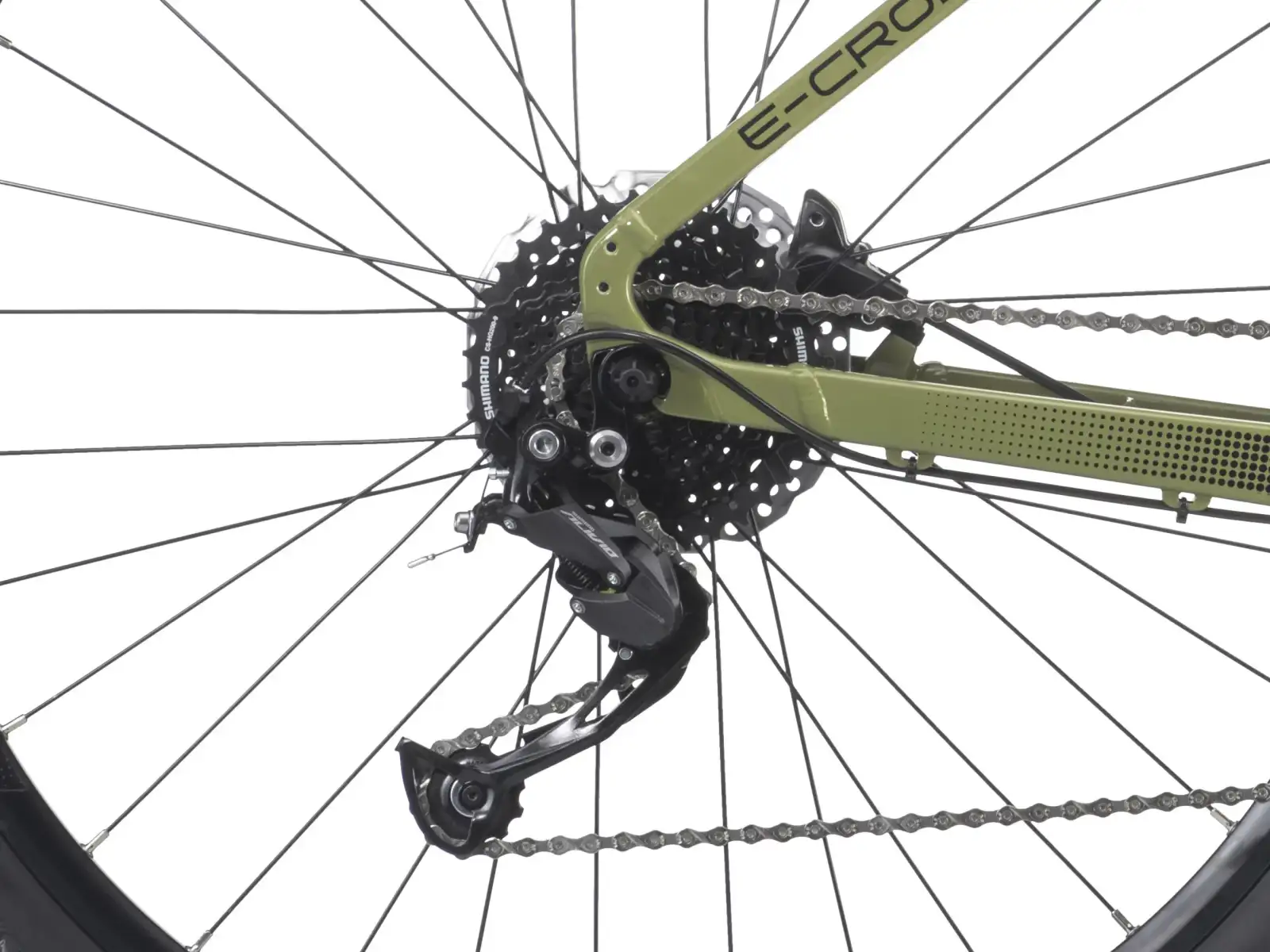 Crussis e-Cross low 7.10-M (720 Wh) krosový elektrobicykel
