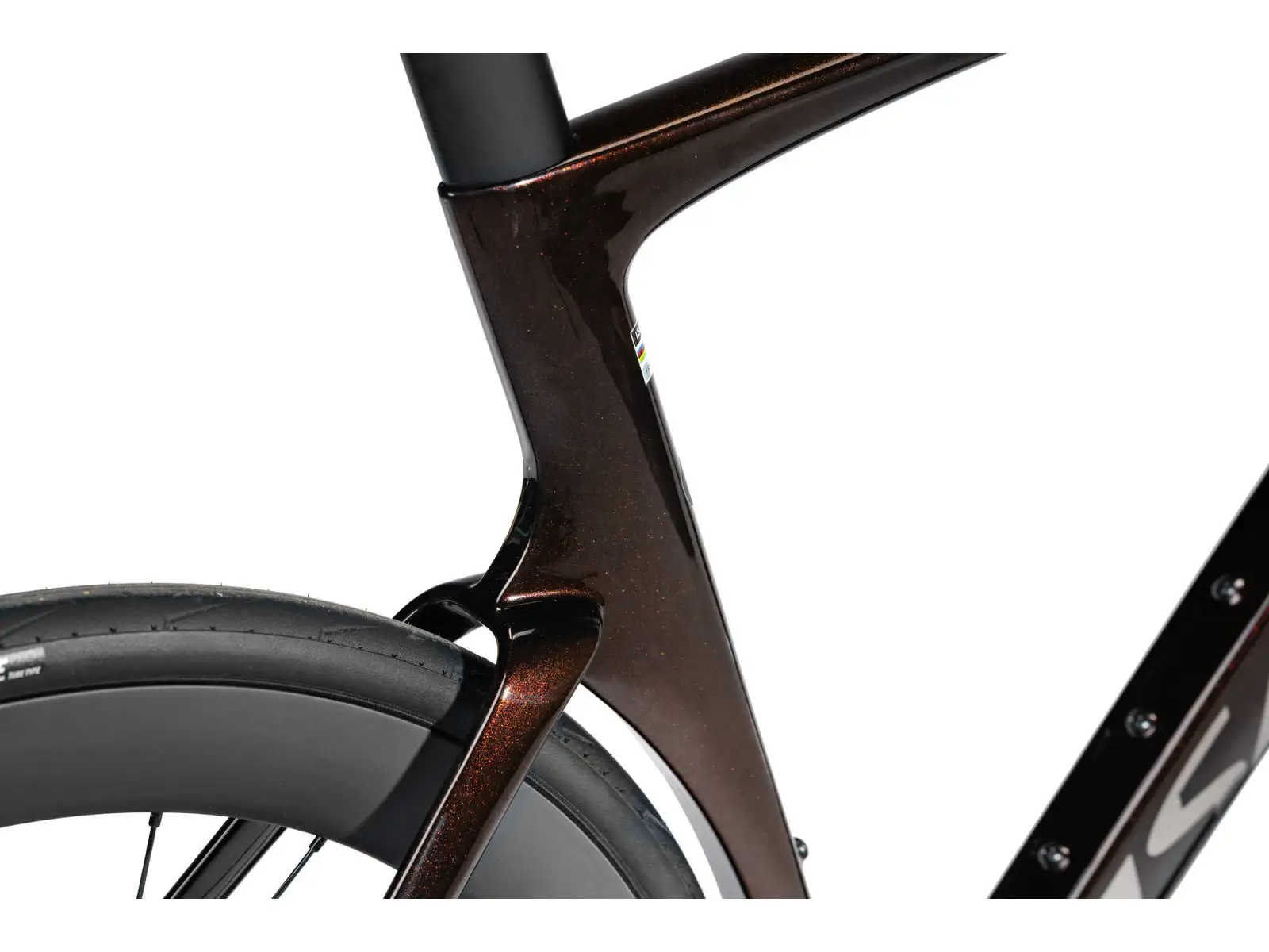 Isaac Meson Ultegra Di2 cestný bicykel Ruby Red