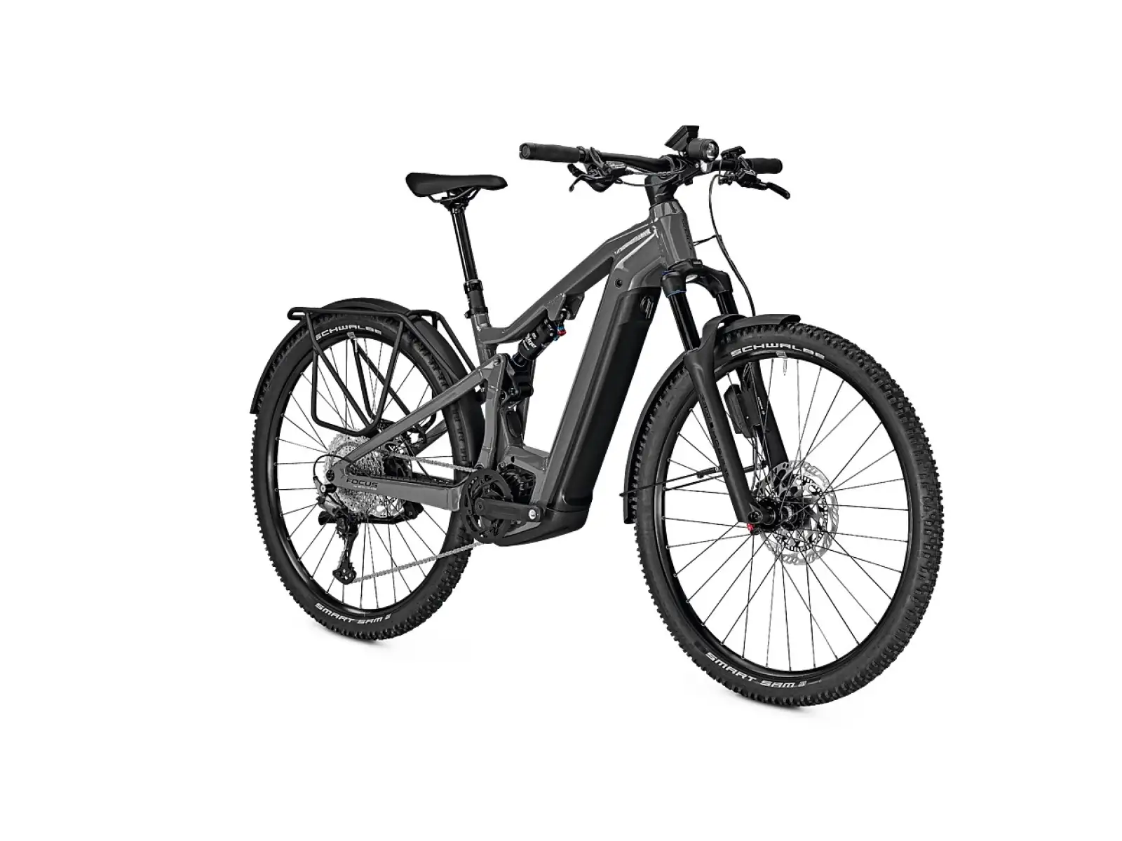 Focus Thron2 6.9 EQP ABS DI 625 Wh horský elektrobicykel Nepalsilver Glossy/Steelgrey Glossy