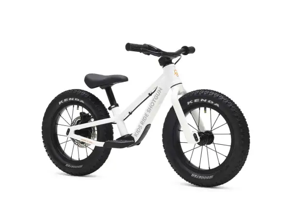Kids Ride Shotgun detské odrážadlo Dirt Hero 14" s brzdou 2026 biela