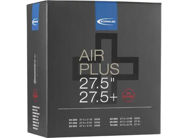 Schwalbe Air Plus 27,5" duša 54-70/584 galuskový ventil