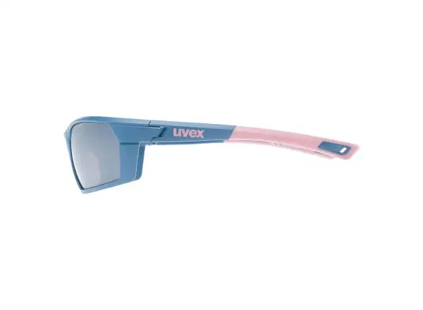 Uvex Sportstyle 225 okuliare Blue Mat Rose/Lit