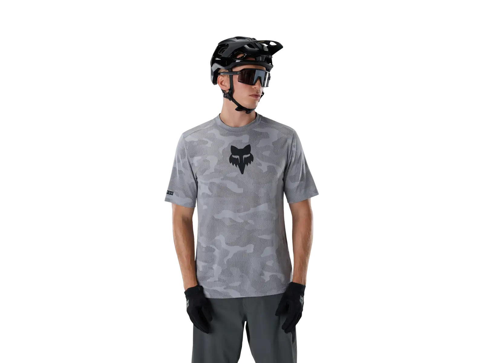 Fox Ranger TruDri pánsky dres krátky rukáv Pewter