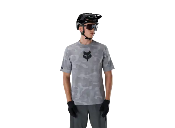 Fox Ranger TruDri pánsky dres krátky rukáv Pewter