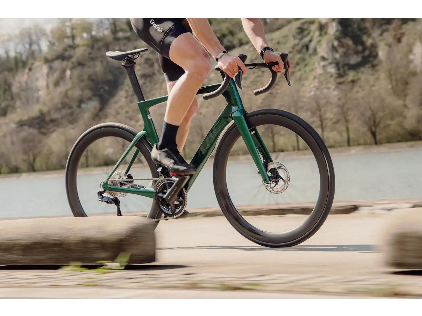 Isaac Meson 105 Di2 cestný bicykel Jade Green