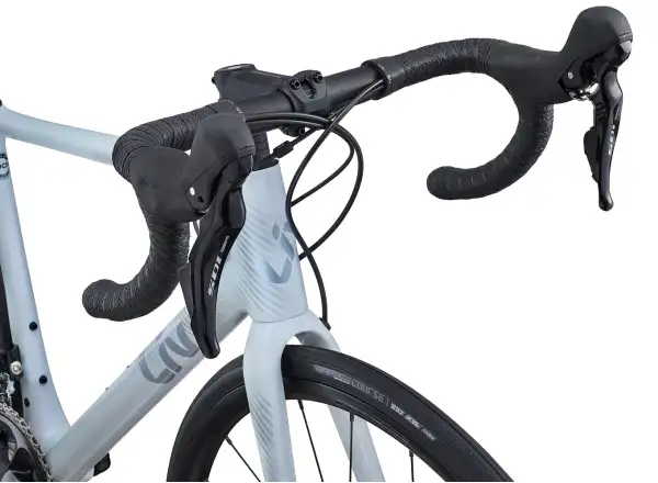 Liv Langma Advanced 2 Disc cestný bicykel unicorn white