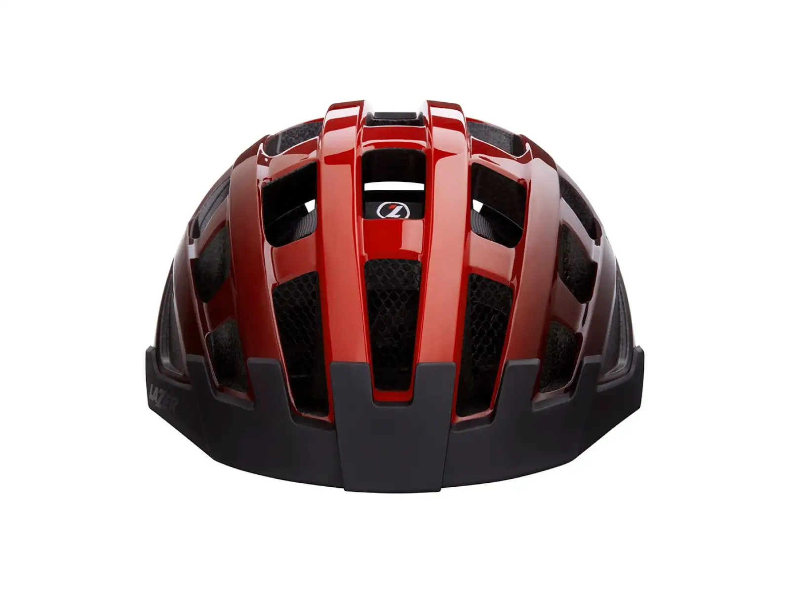 Prilba Lazer Compact DLX Red/Black, veľkosť 4, rozmer 1,5 mm. Uni (54-61 cm)