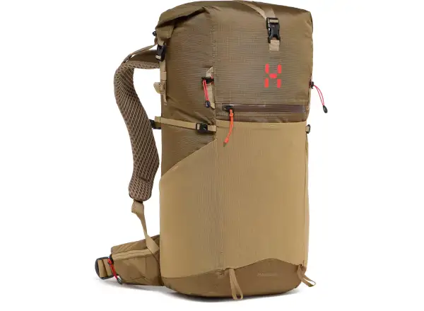 Haglöfs Magma Rolltop 40 WR batoh Teak Brown/Oak Brown 40l