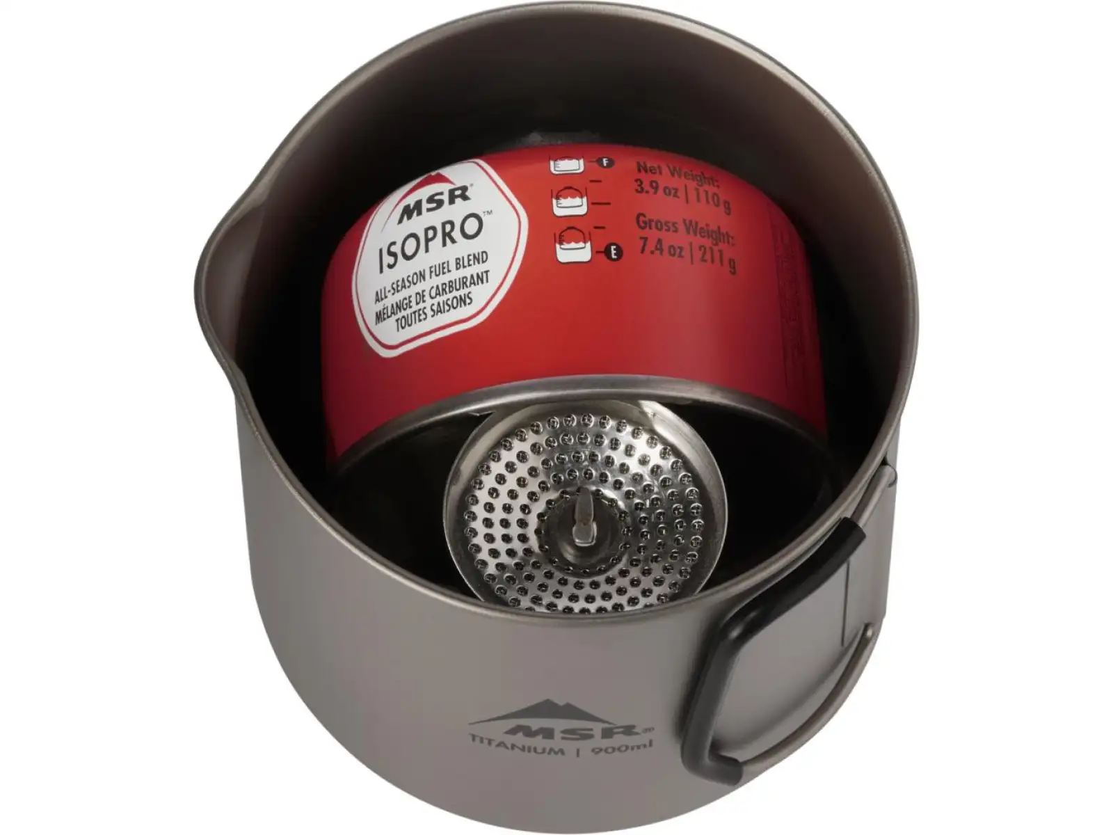 MSR Titan Kettle Kanvica s pokrievkou 900 ml