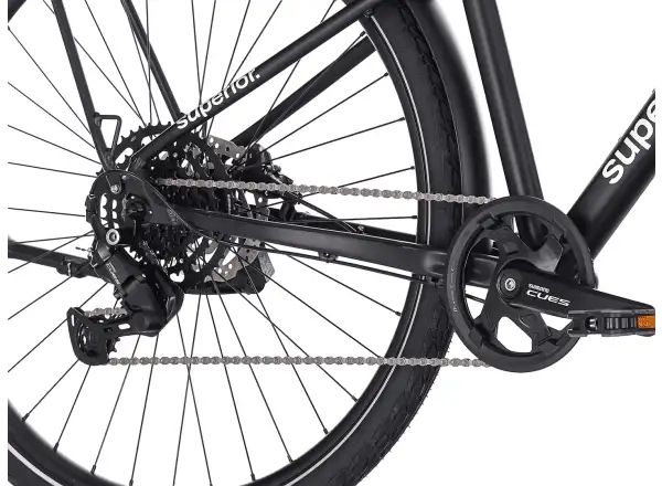 Superior Blox 6.4 T mestský bicykel Matte Black