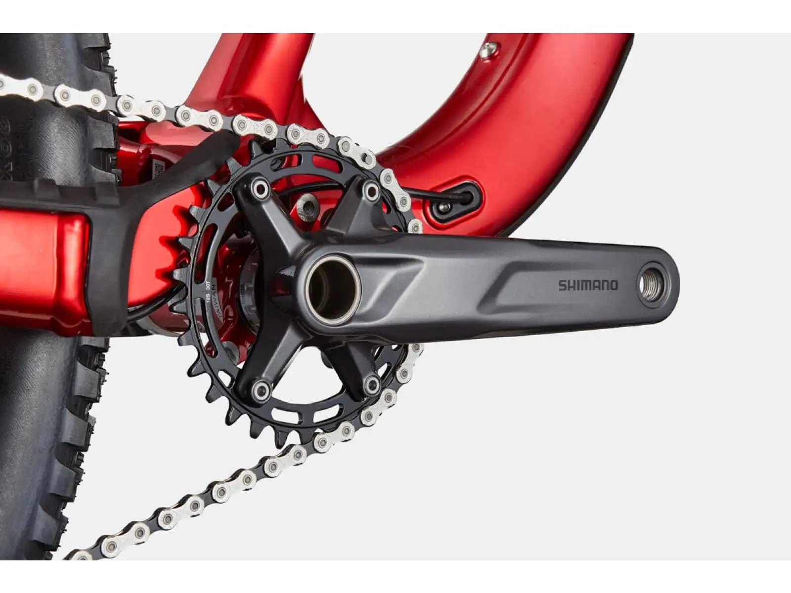 Cannondale Habit 4 celoodpružený horský bicykel Candy Red