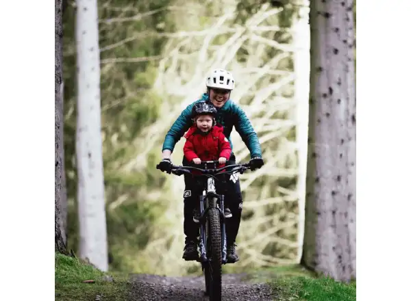 Kids Ride Shotgun MTB sedačka a riadidlá na rám čierna