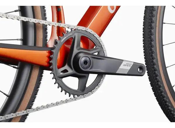 Cannondale SuperX 4 AXS gravel bicykel Flame Orange