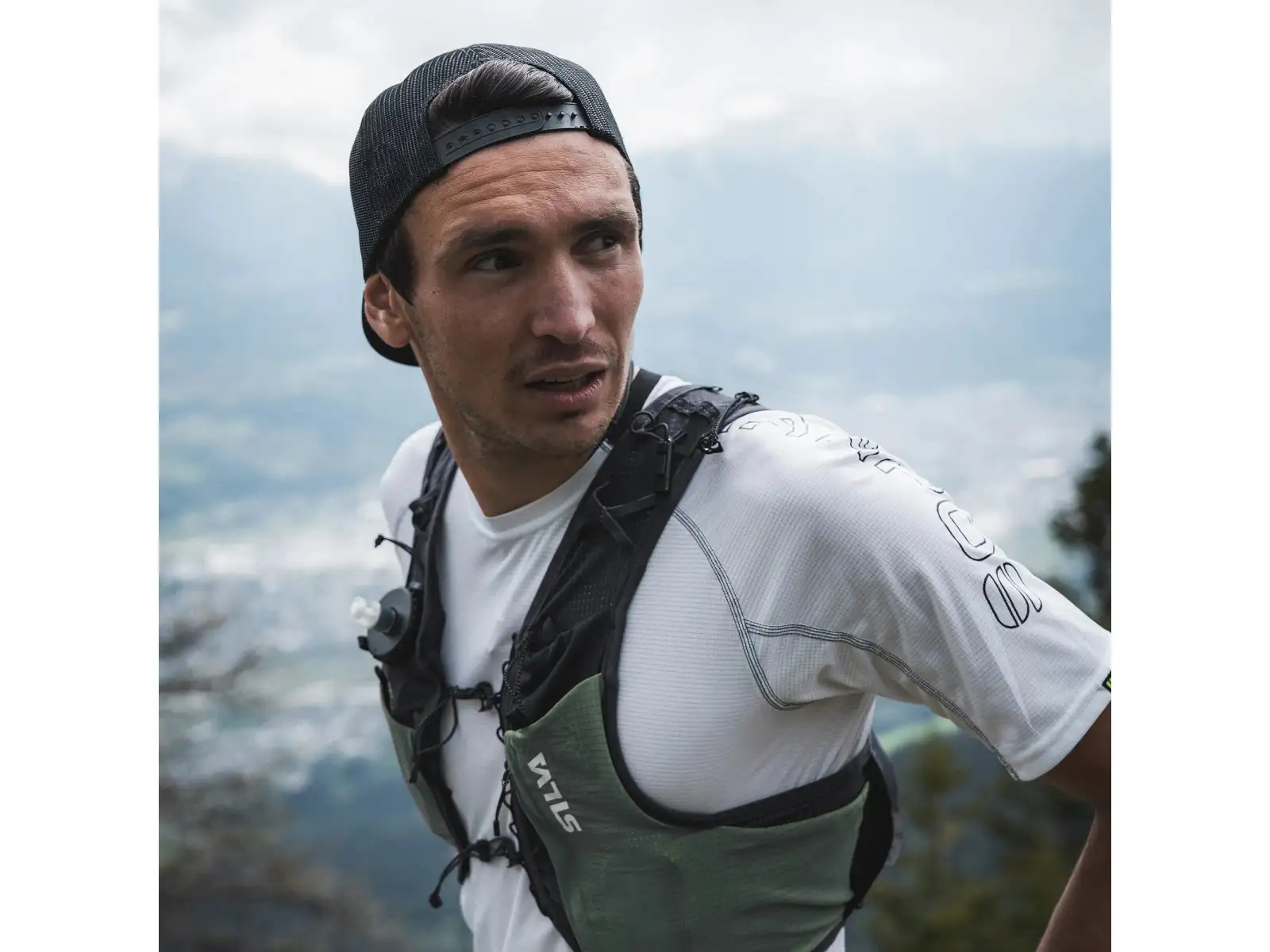 Silva Strive Fly bežecká vesta Green