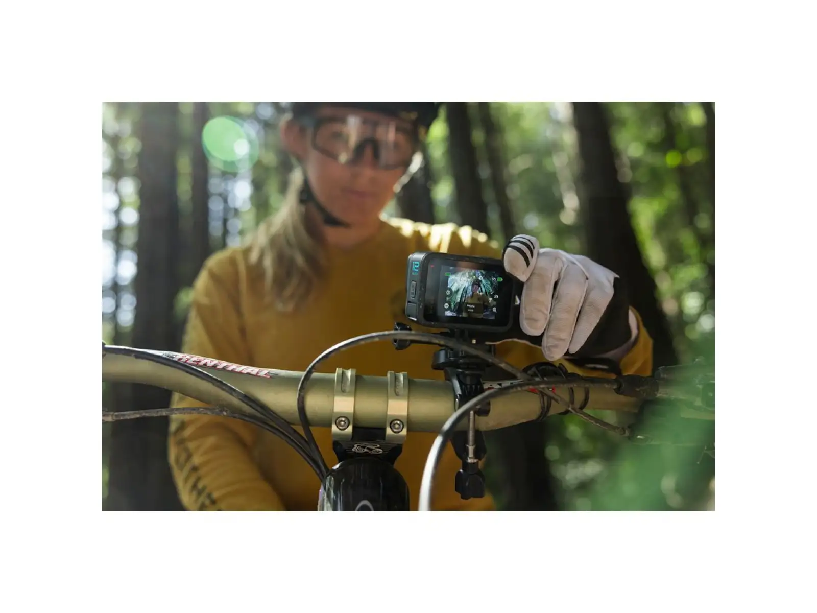 GoPro držiak kamery na riadidlá