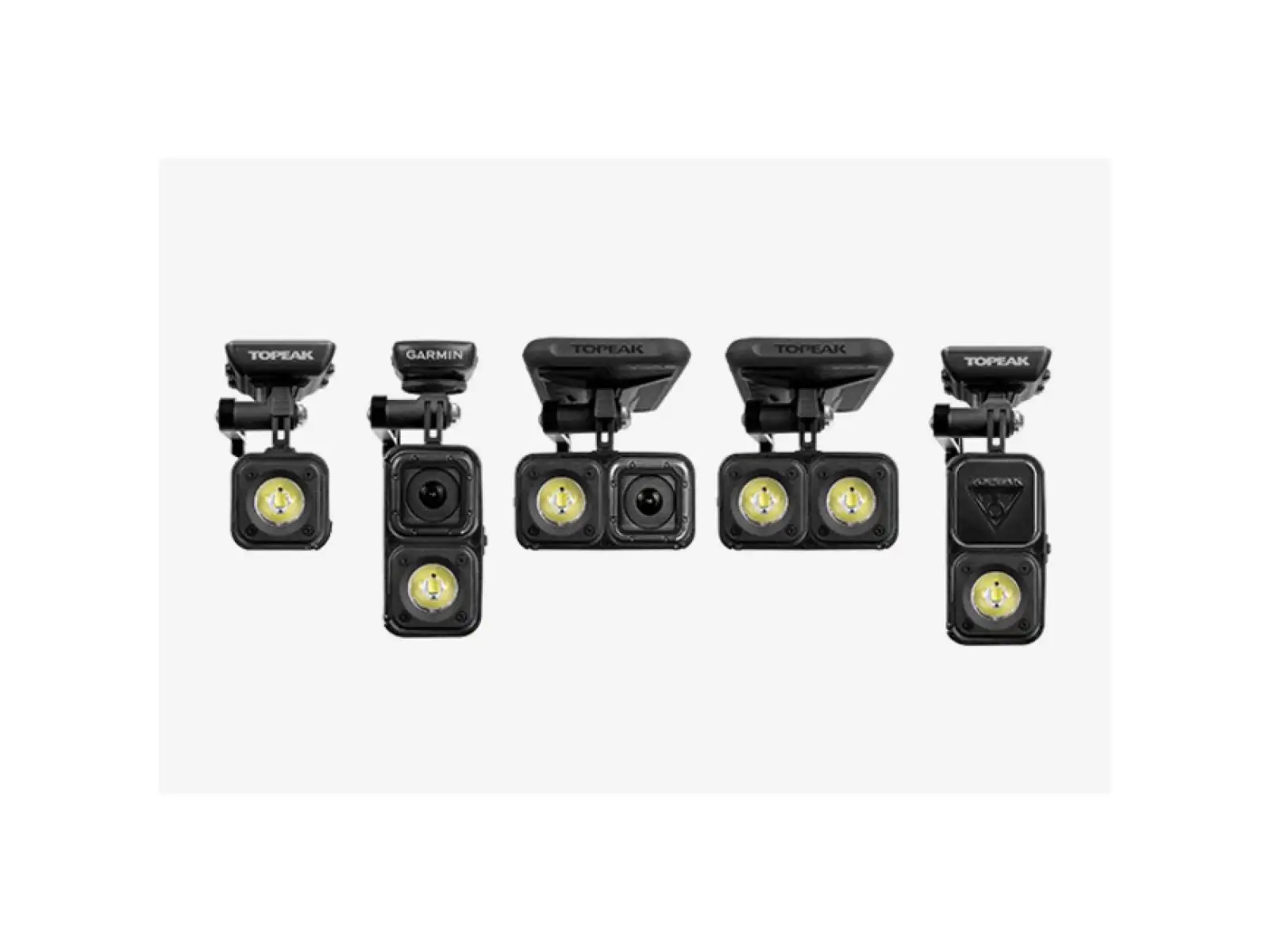 Topeak CUBICUBI 500 svetlo na prilbu/riadidlá