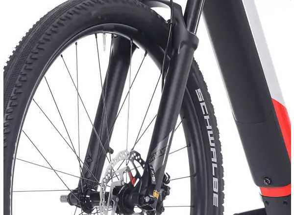 Superior eXP 6.3 horský elektrobicykel Gloss Grey/Red