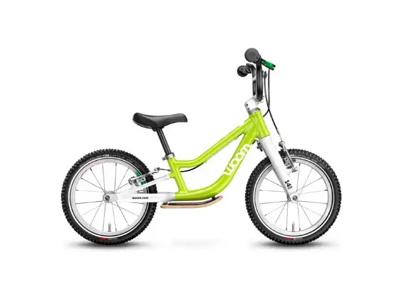 Woom 1 Plus Lizard Lime 14 detské odrážadlo