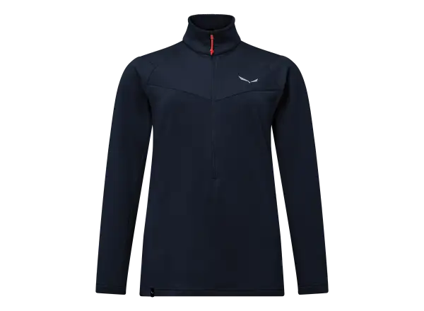 Salewa Puez Cammino Polarlite Half-Zip dámska mikina Navy Blazer