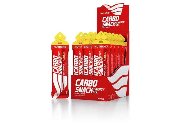 Nutrend Carbosnack vrecúško 50 g citrón