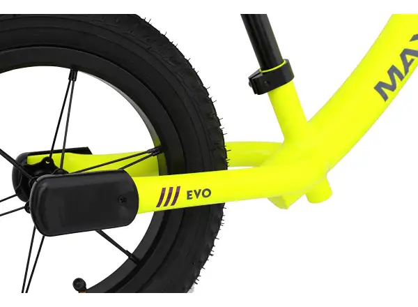 odrážadlo MAXÍK Evo Lite fluo žltá/fialová