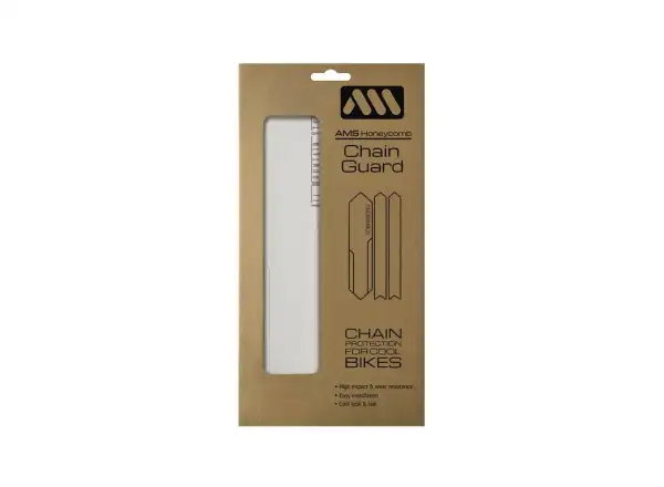 All Mountain Style ochranné polepy pod reťaz Clear/Silver