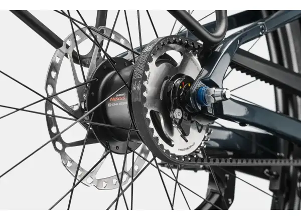 Cannondale FlyingV 2 Tungsten blue mestský ľahký elektrobicykel