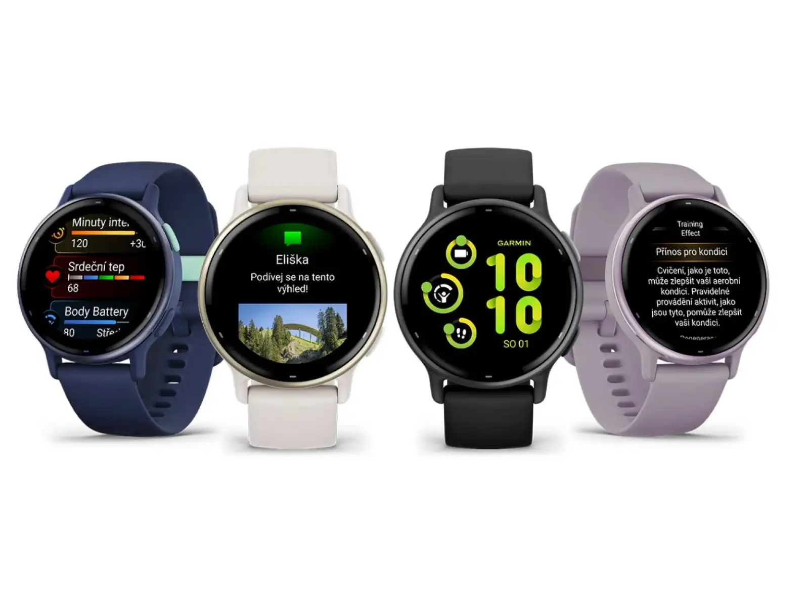 Garmin vívoactive 5 inteligentné hodinky Navy