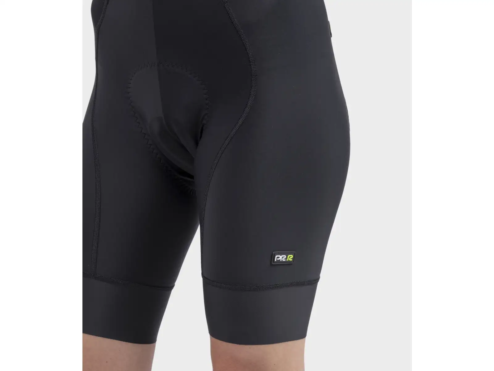 Alé PR-R Green Speed dámske kraťasy s vložkou a laclom Black