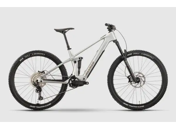 Raymon Airok celoodpružený elektrobicykel Silver Stealth/Taupe