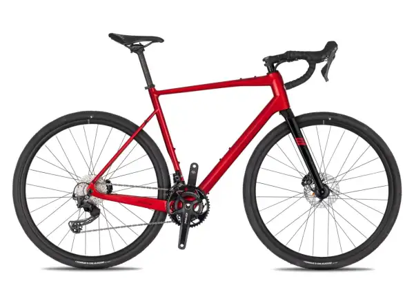 4Ever Grizzly Race gravel bicykel Flame red