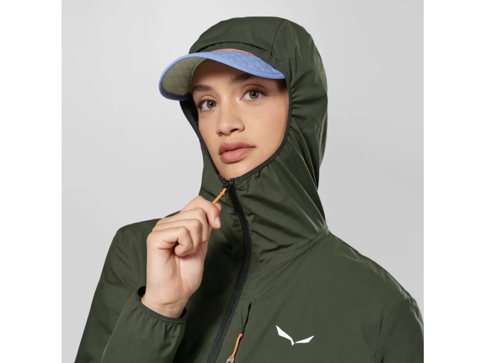 Salewa Pedroc Wind Light dámska bunda Dark Olive