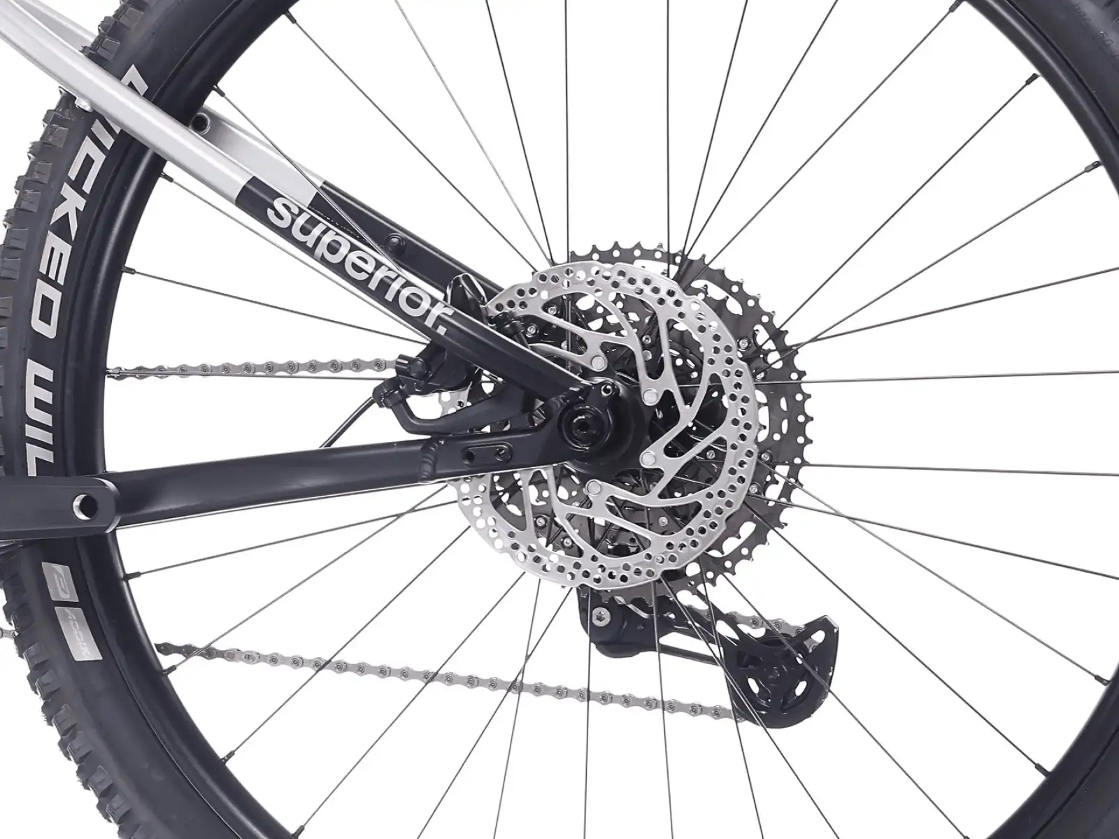 Superior eXP 6.5 horský elektrobicykel Matte Dark Chrome/Black