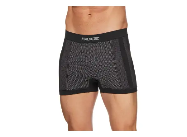SIXS BOX funkčné boxerky carbon čierna